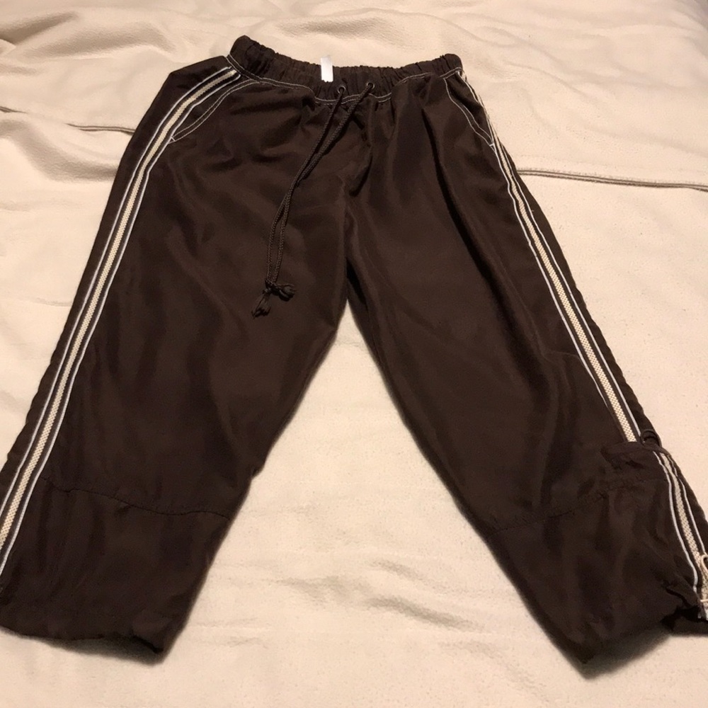 💝Women’s LARGE BROWN EXERCISE PANTS ((LIKE NEW))